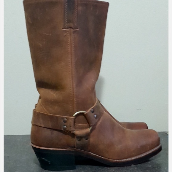 Frye Women’s Harness 12r Brown Mid-Calf Boot 8.5 - Picture 4 of 11